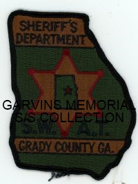 GEORGIA,A,GRADY COUNTY SHERIFF DEPARTMENT SUBDUED 1